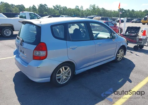 2008 Honda Fit Sport from USA, damaged, VIN JHMGD38688S044131